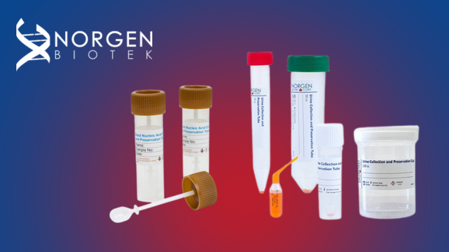 15% off ALL Norgen Biotek Collection Kits – including Blood, Urine and Stool Formats