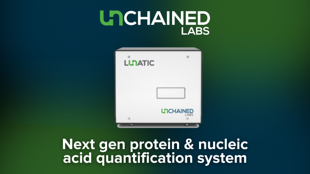 40% off Unchained Labs Lunatic – UV/Vis Spectrophotometer