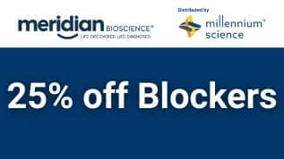 25% off Meridian Bioscience Blockers