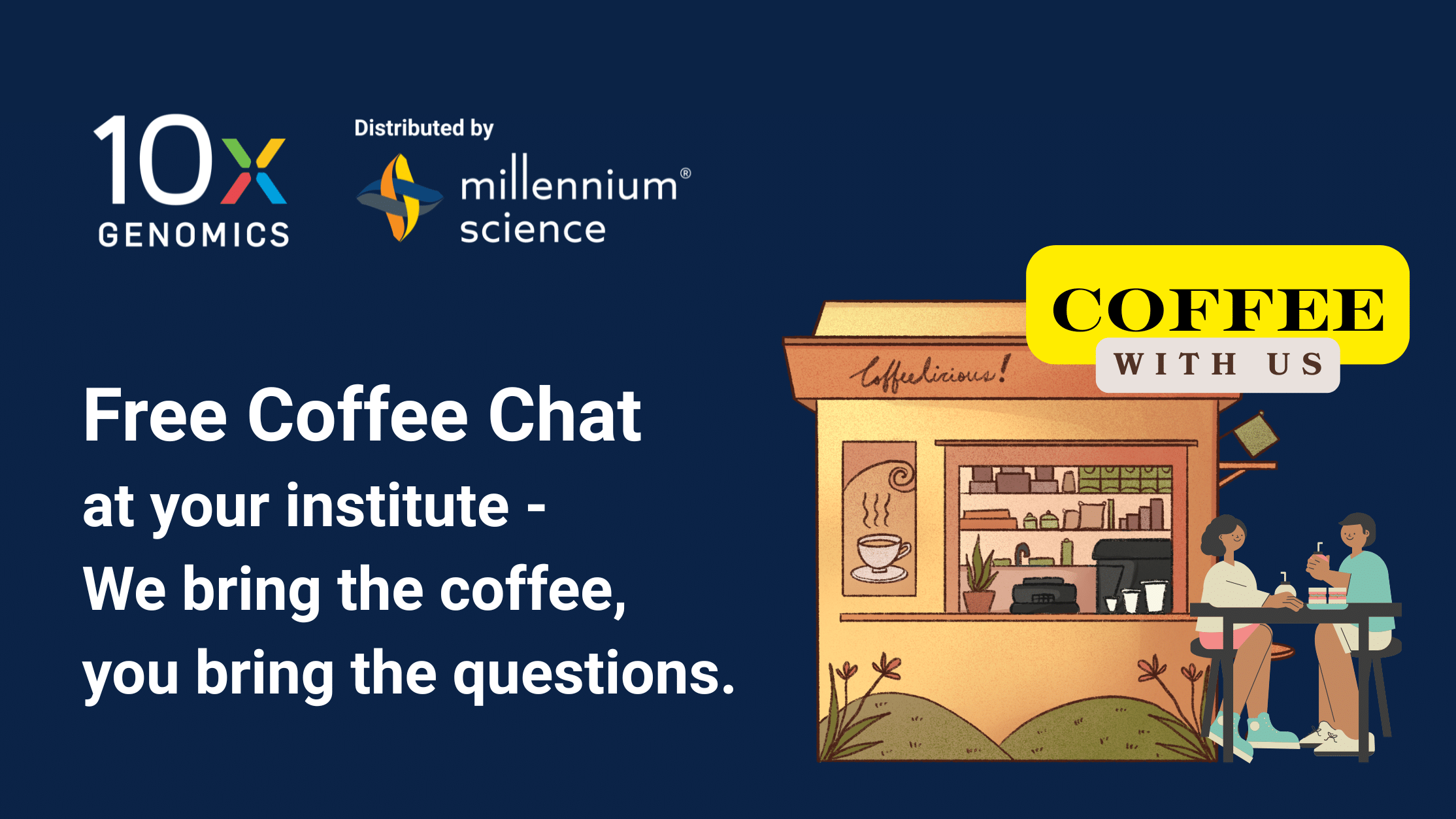 Host a Free 10x Genomics Coffee Chat at Your Institute