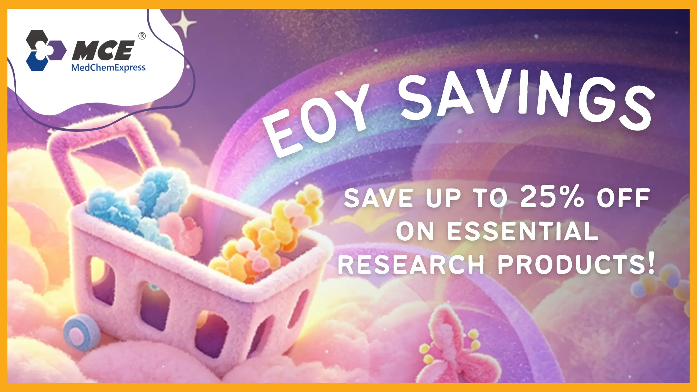 Save up to 25% on essential research products from MedChemExpress