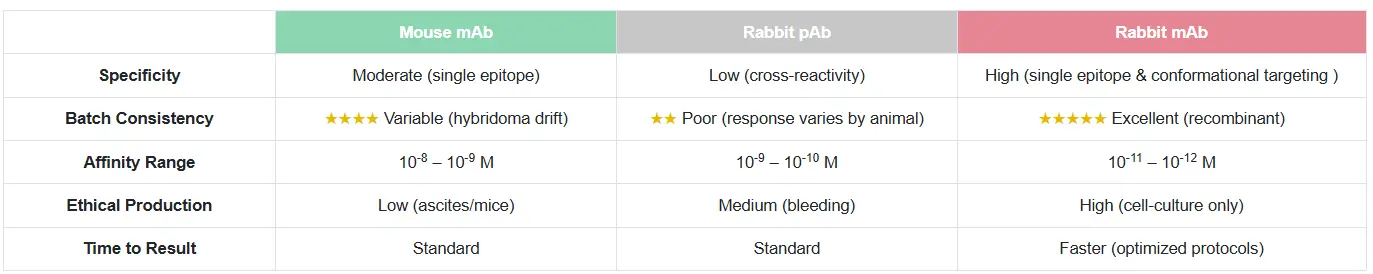 The Rabbit mAb edge
